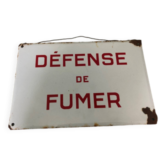 Enamel plate