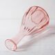Vintage Pink Glass Decanter: Mid-Century Empoli Carafe, Italy 1930s
