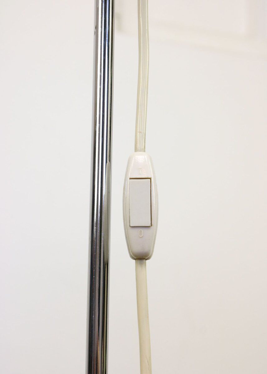 Space Age Yellow Medusa Floor Lamp by Luigi Massoni for Guzzini, 1970s