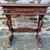 Console restoration, cherry tree, butt studs, Louis Philippe