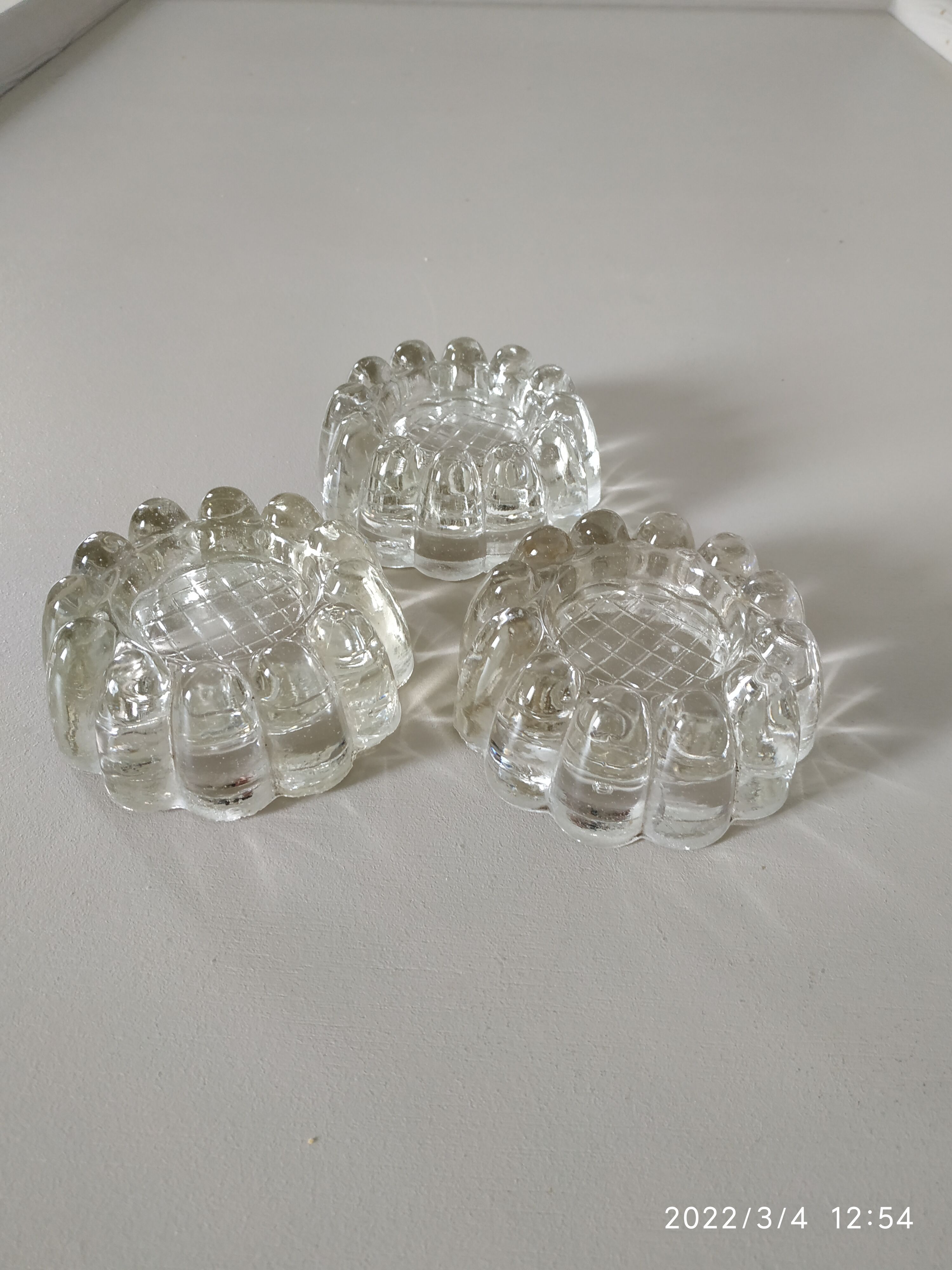 Trio of candlesticks