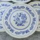12 assiettes à dessert en terre de fer italienne