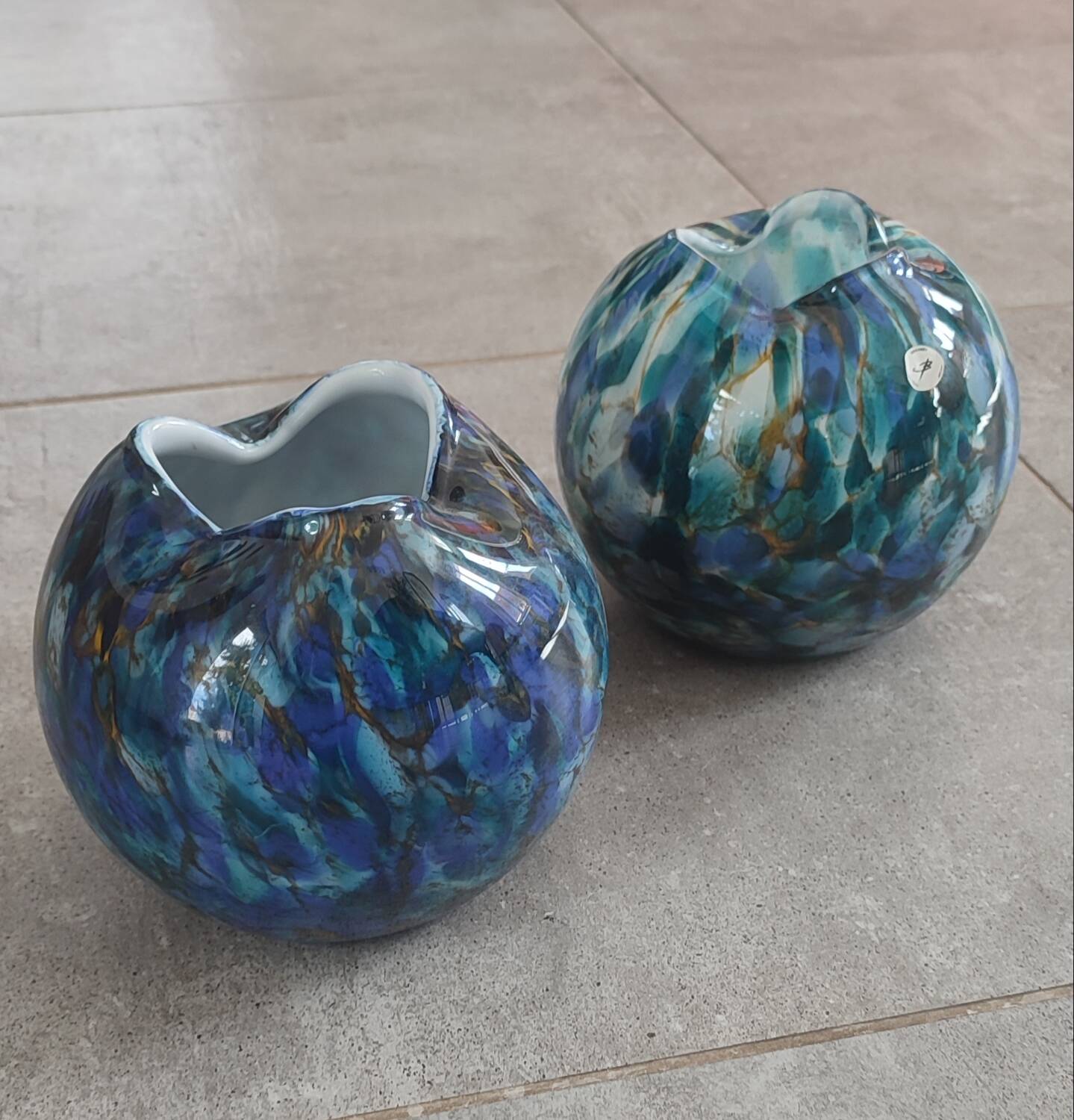 Pair of vases by Hans Jürgen Richartz for Art Collection from the 70s-80s.