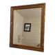 Mirror frame wood plaster gilded stucco