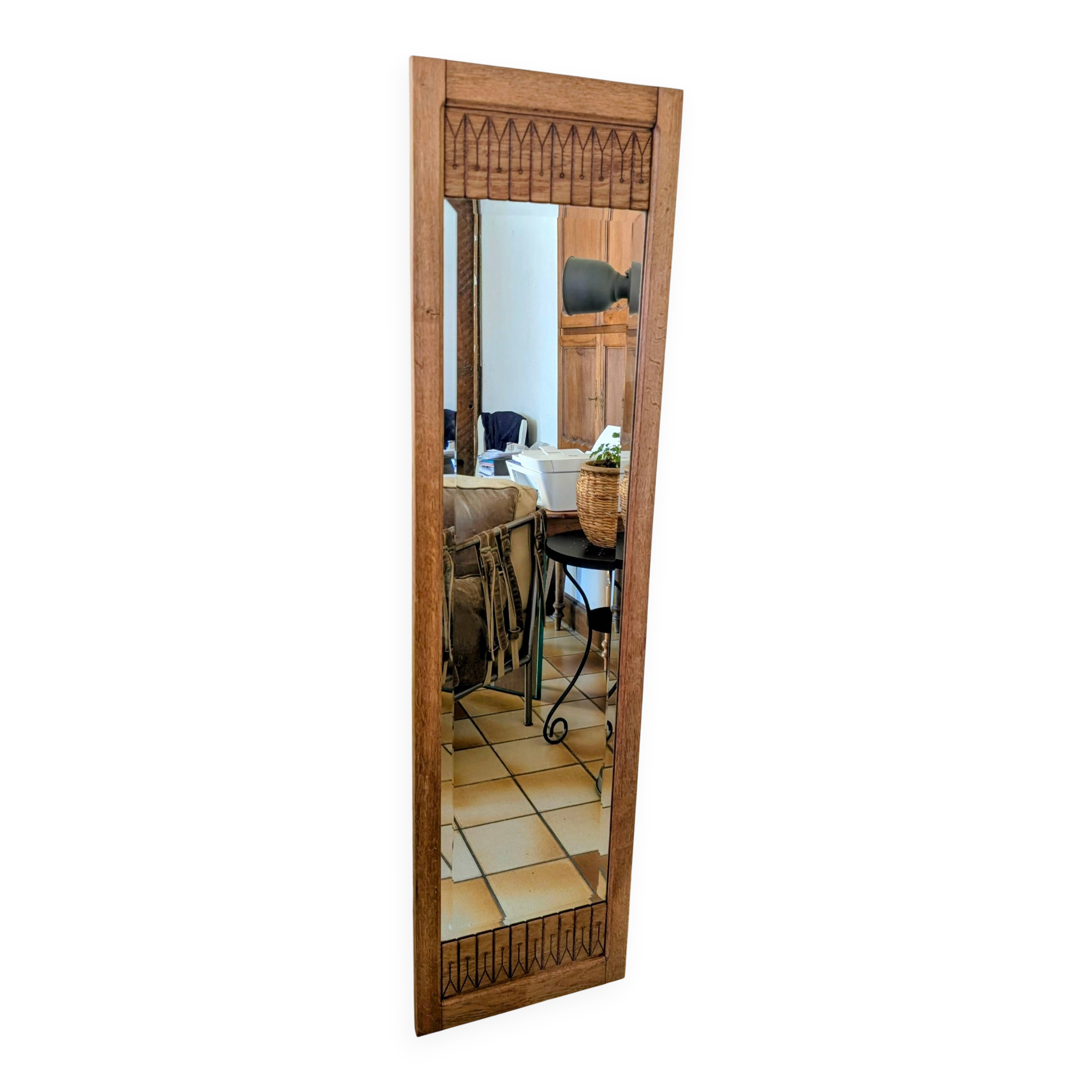 Miroir en chêne