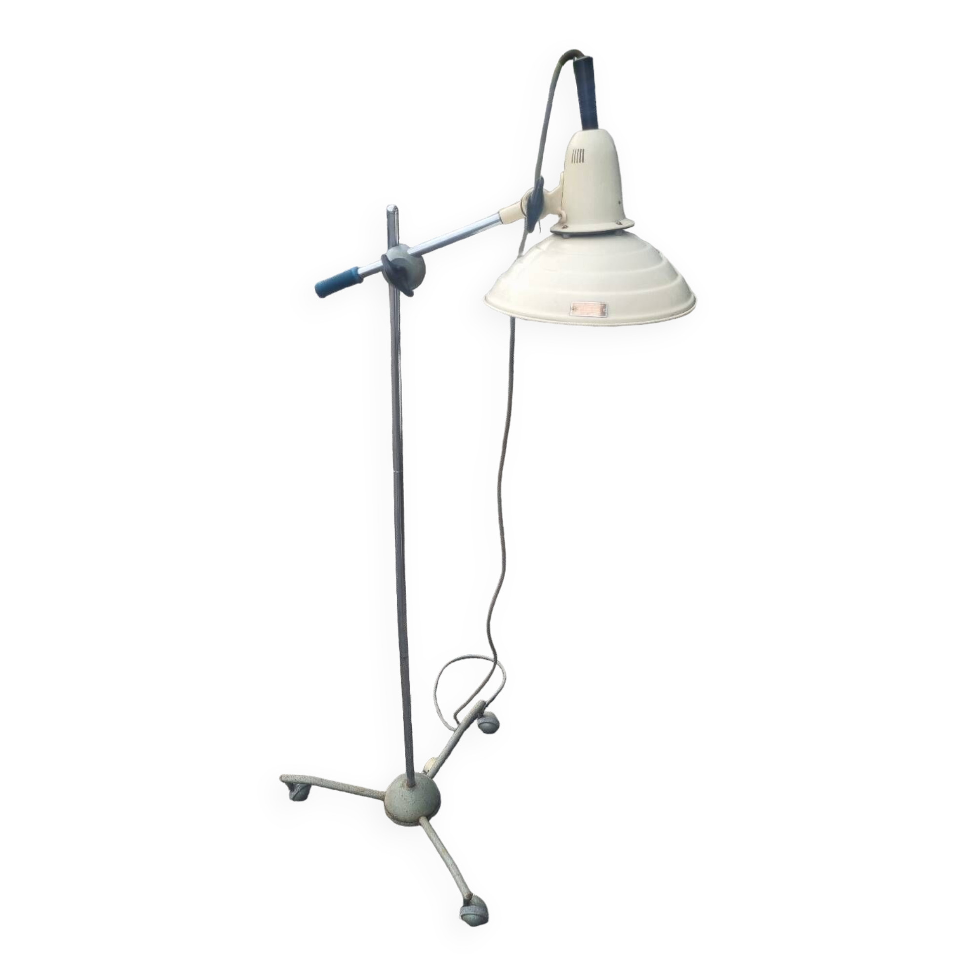 Rare antique medical lamp by Paul Rimé.