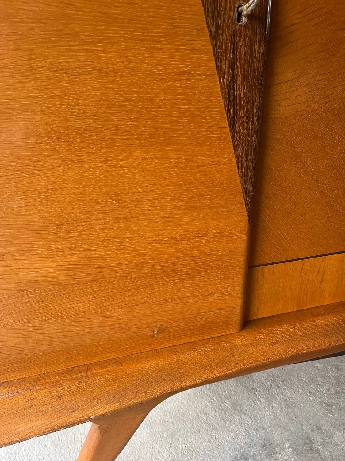 Vintage sideboard from the 1970s, manufactured in Limoges