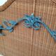 Rattan headboard