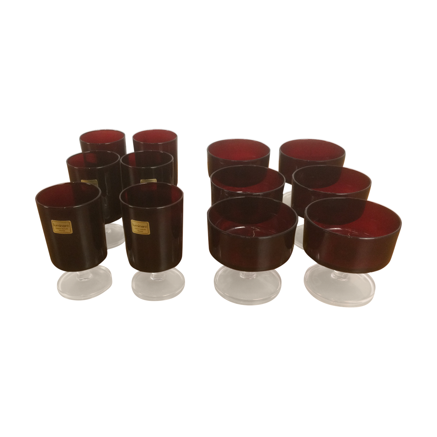 Lot de 12 verres Luminarc
