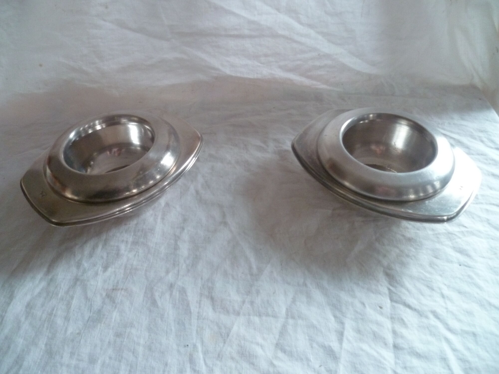 Table bottle holder of the grand restaurant orly hilton 1965 met. silver