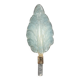 Blue glass wall light from Murano, Italy, 1970.