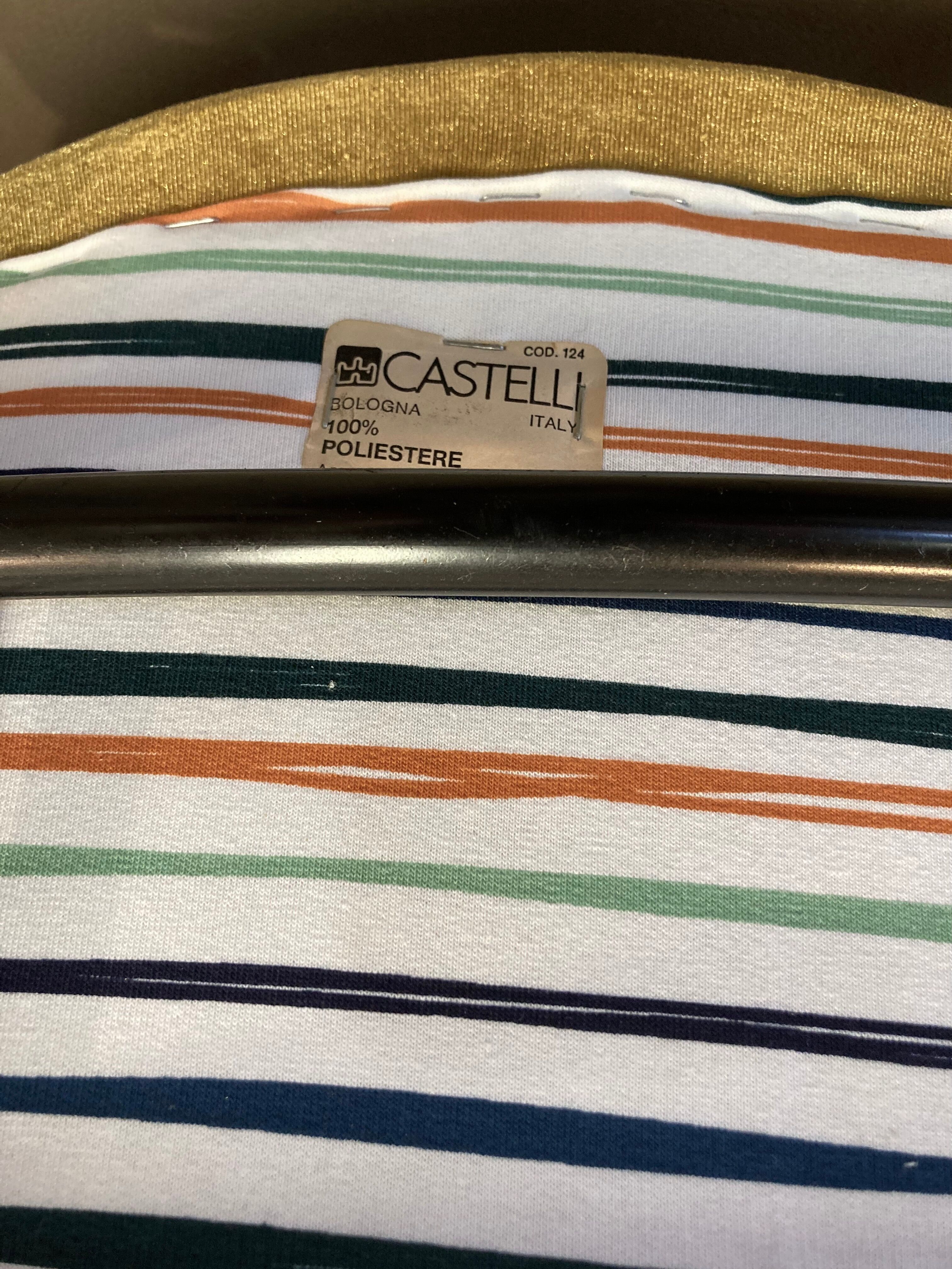 Suite of 4 chairs by Giancarlo Piretti