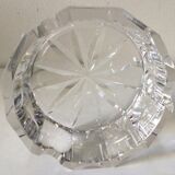 Heavy crystal ashtray Muller France 1930s