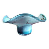 Rare large Jean-Michel Operto glass bowl, signed, 23 cm