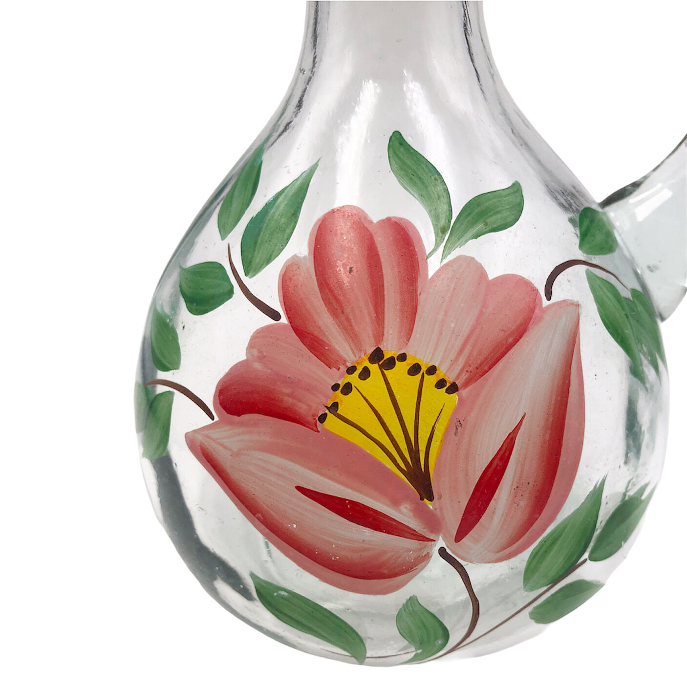 Hand-painted carafe