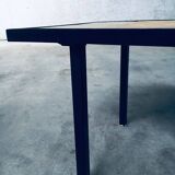 Mid-Century Minimalist Ceramic Tile Coffee Table, France, 1960s