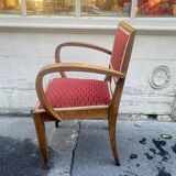 Wooden bridge armchair, 1940