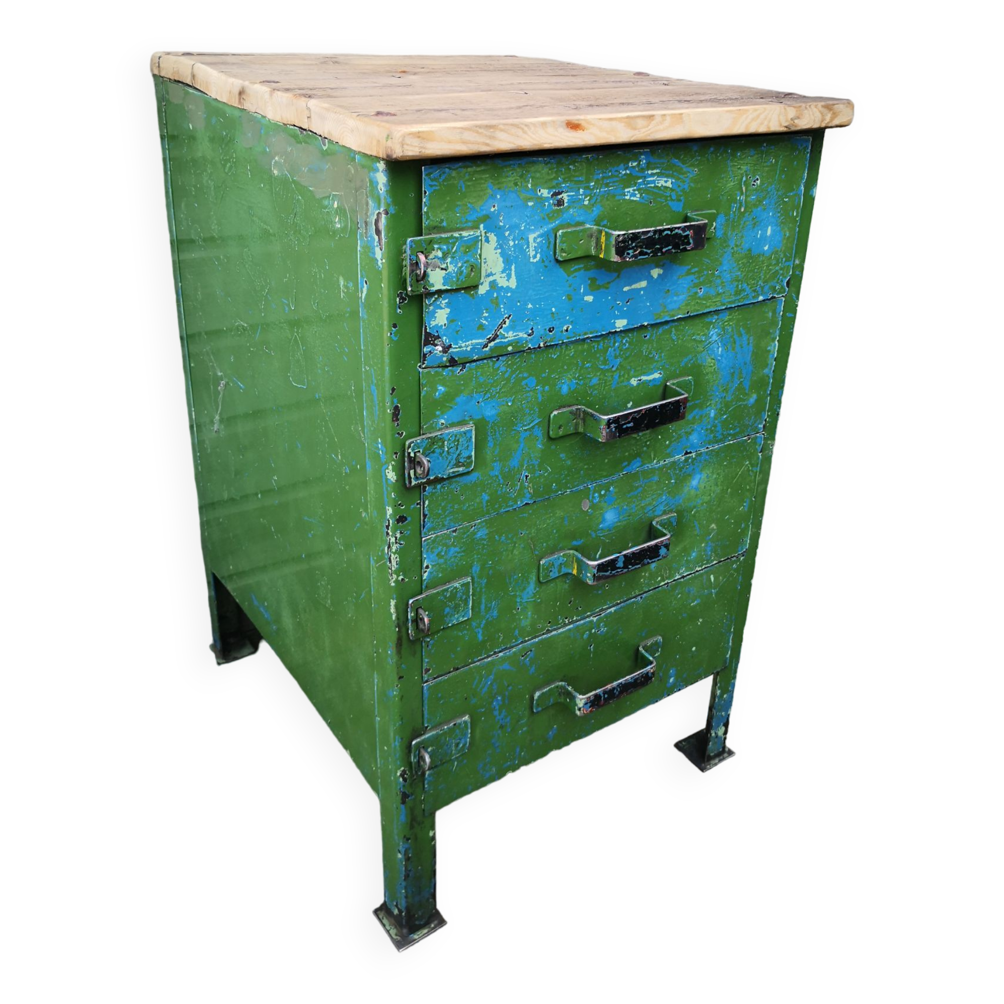 Drawer cabinet, sheet metal service for mechanical workshop, industrial