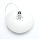 White Scandinavian Form Light lamp, 1970s