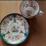 4 cups and under cups of the 19th century earthenware factory of sarreguemines