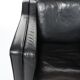 70s leather armchair