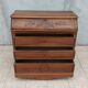 Louis Philippe walnut chest of drawers