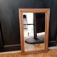 Miroir bois naturel rectangulaire long 30x47cm