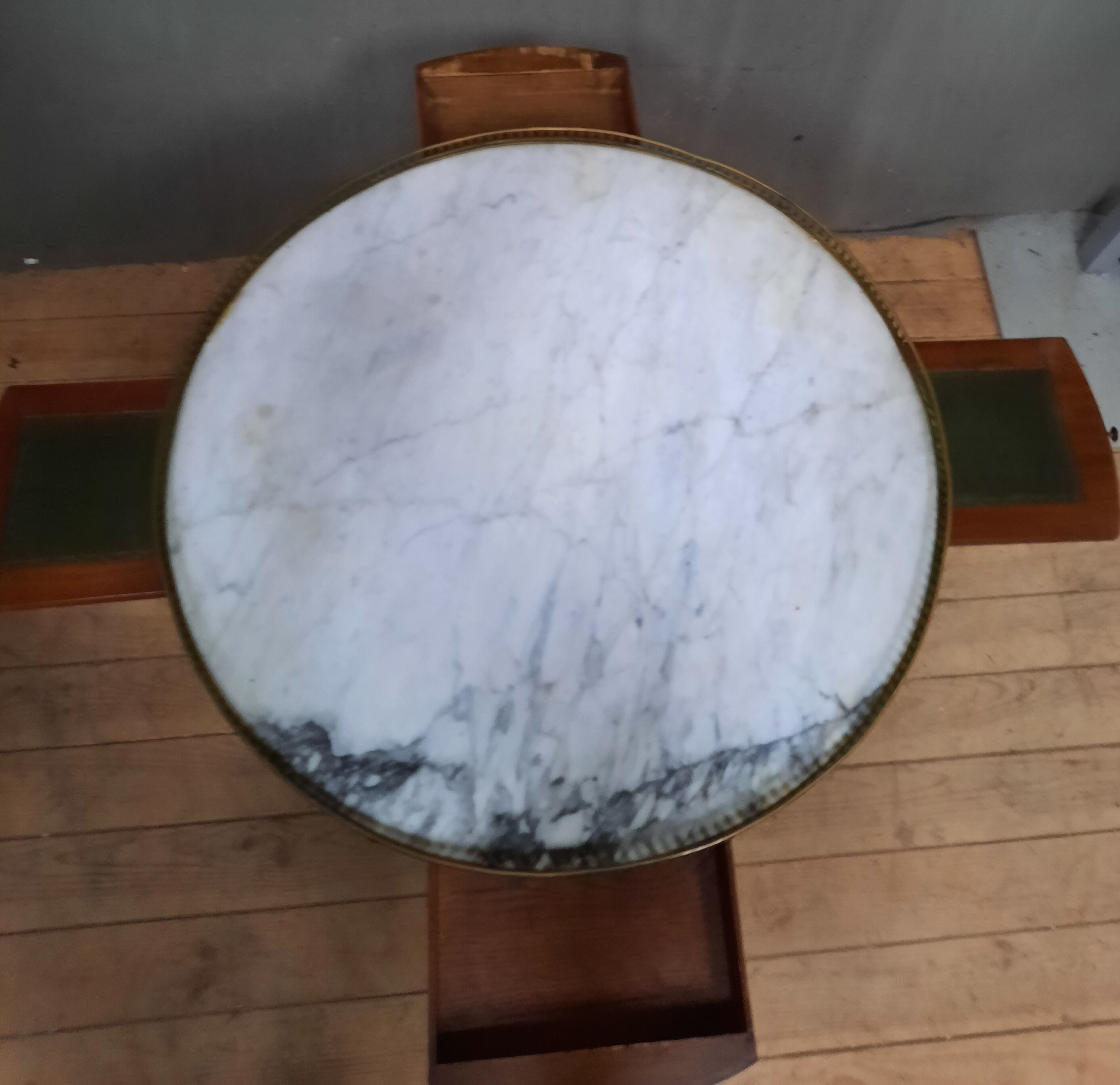 Louis XVI style hot water bottle table