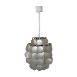 Mother-of-pearl chandelier 70s.