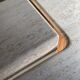 Vintage 1980s Italian travertine coffee table from Florence.
