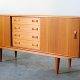Clausen teak enfilade - Son 1960s