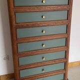 Renovated wooden secretary