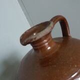 Terracotta pitcher pottery glazed stoneware
