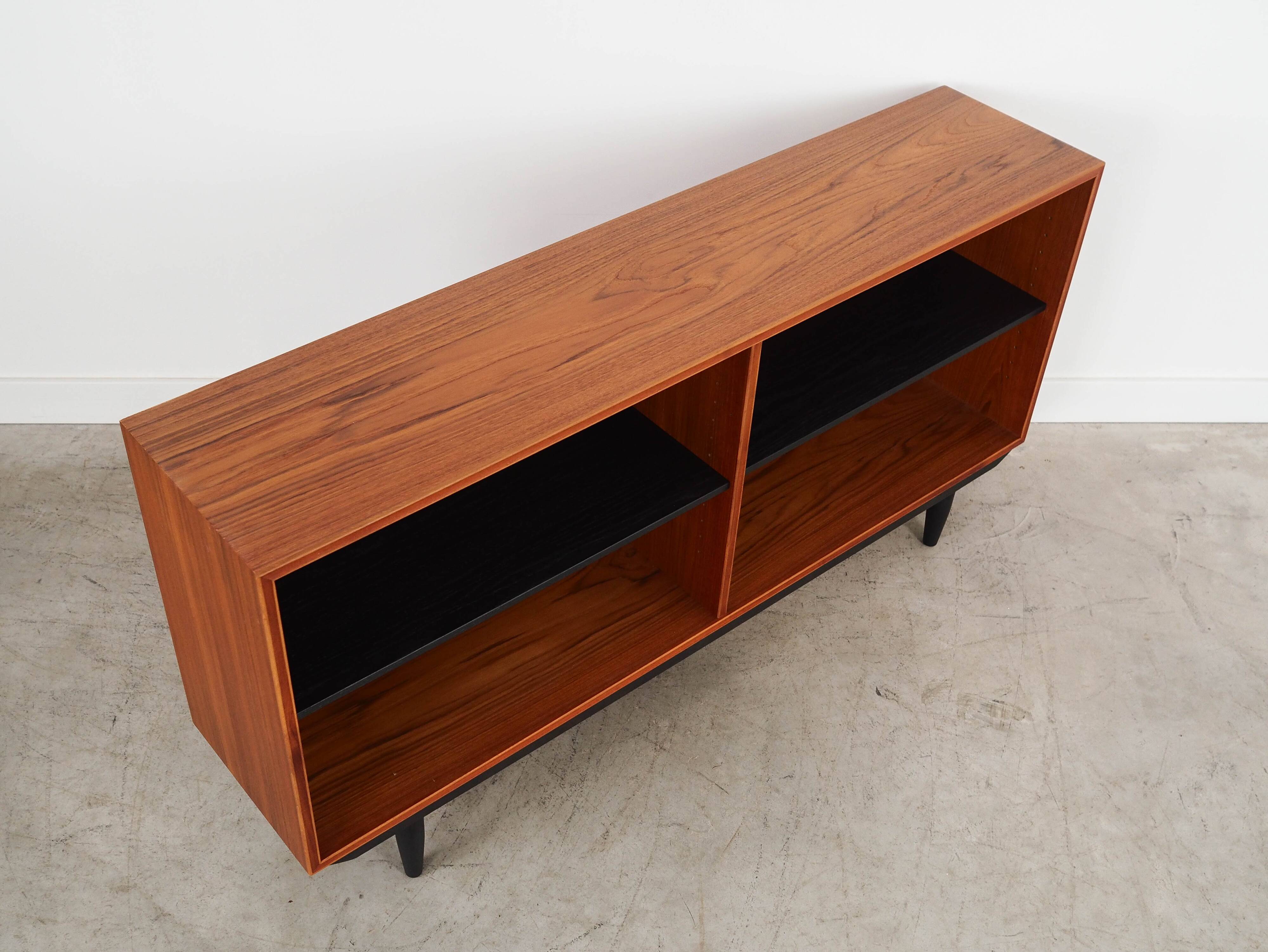 Teak bookcase, Danish design, 1970s, production: Denmark