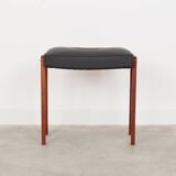 Teak footstool, Danish design, 1970s, production: Denmark
