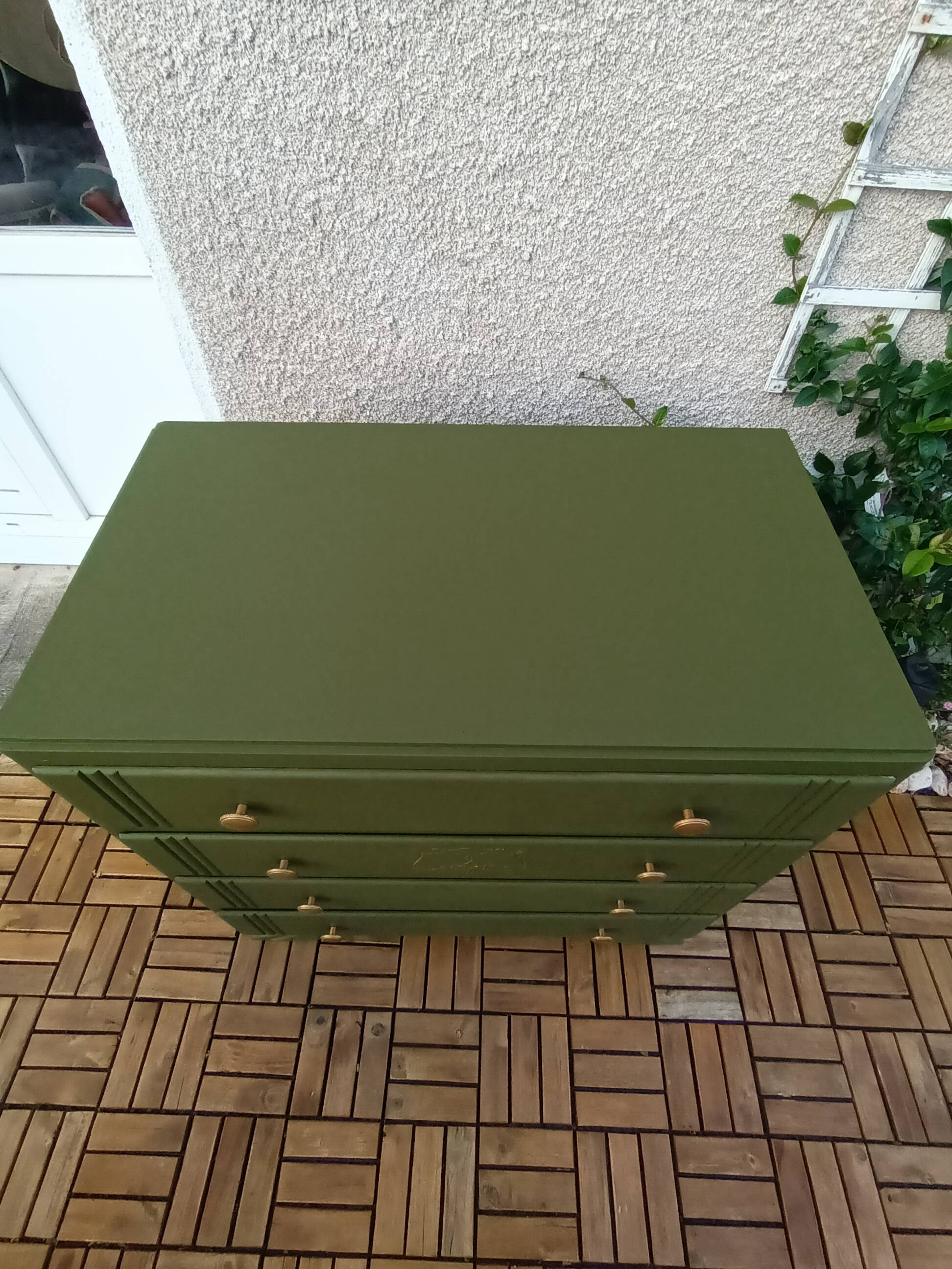Revamped vintage chest of drawers