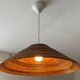 Large rattan pendant light from the 60s-70s