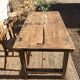 Table de ferme rustique