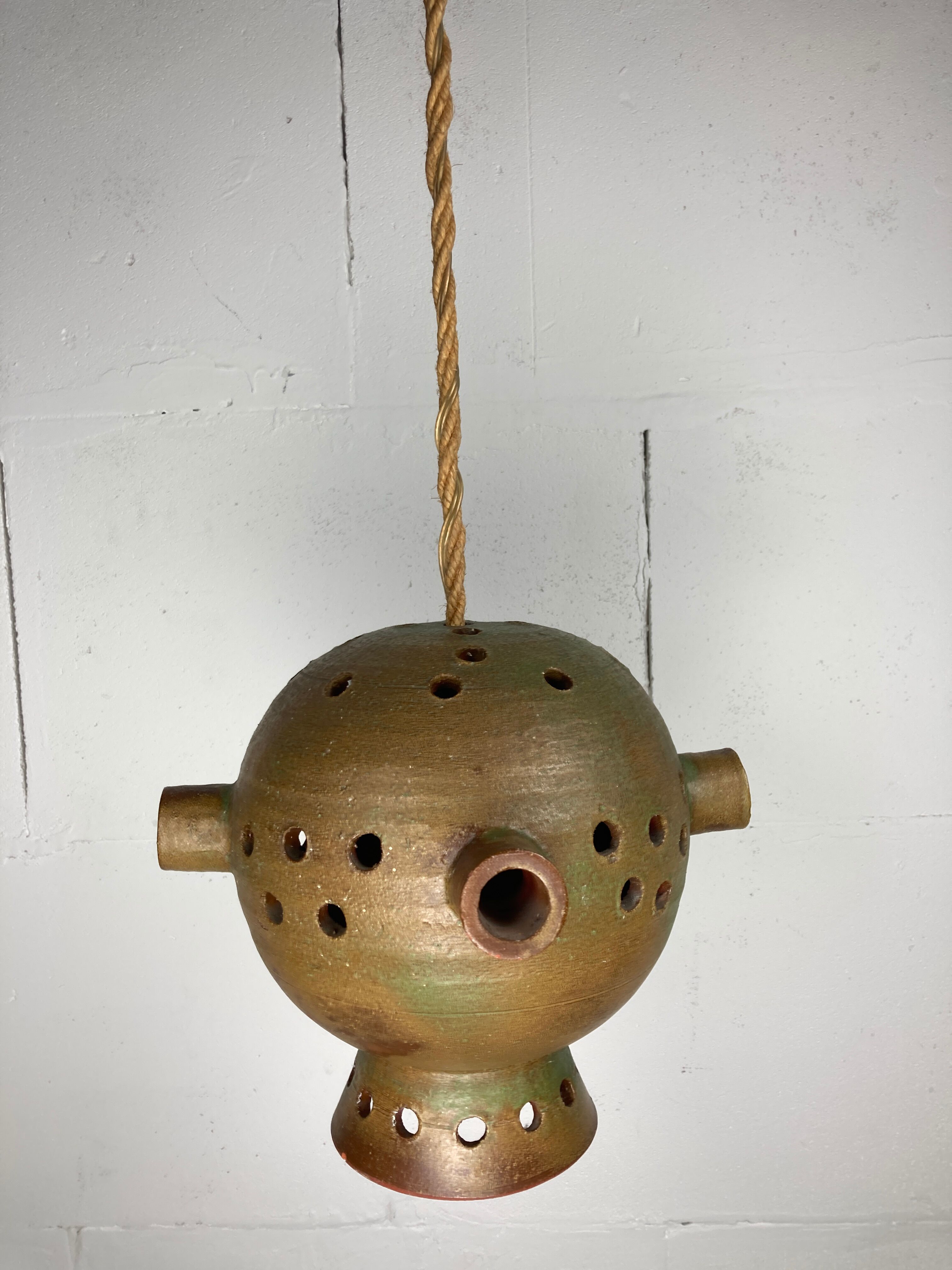 Ceramic space age suspension by Mobach Dutch 1960s