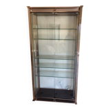 2 matching display cabinets