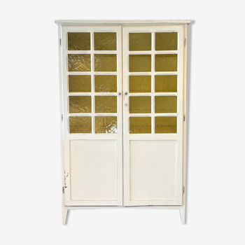 Armoire de bistrot vitrée