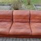Vintage oxred Rolf Benz Leather Sofa