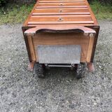 Vintage oak chest of drawers with 5 drawers