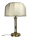 MIDCENTURY HOLLYWOOD REGENCY BRASS MUSHROOM TABLE LAMP VIENNA AUSTRIA 1960S