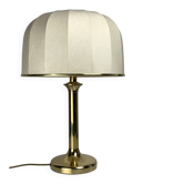 LAMPE DE TABLE EN LAITON EN FORME DE CHAMPIGNON HOLLYWOOD REGENCY MI-CENTURY VIENNE AUTRICHE ANNÉES 1960