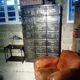 Meuble 21 clapets Strafor coins laiton