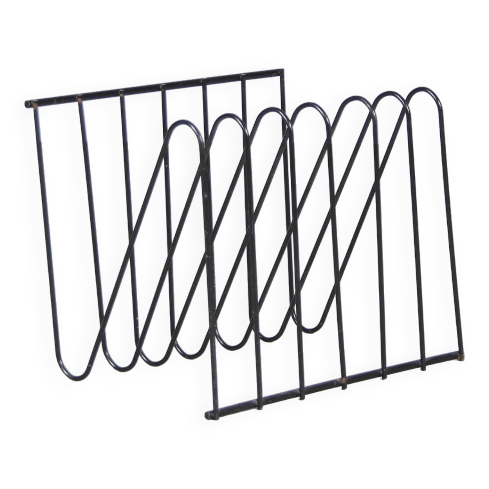 Porte-revues des années 1970 par françois arnal pour atelier a, france