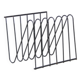 1970s magazine rack by francois arnal for atelier a, france