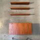 Vintage teak wall unit, 1960s
