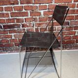 Set of four Nuova X-Line chairs by Niels Jørgen Haugesen for Hybodan A/S